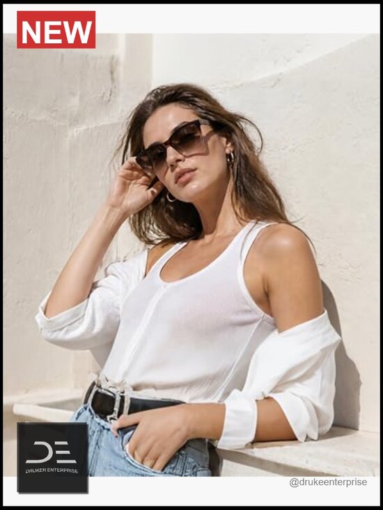 Polarized Sunglasses 3 Pack UV Protection Retro Square Wrap main image 7